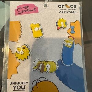 CROCS The Simpsons Character Jibbitz Charms